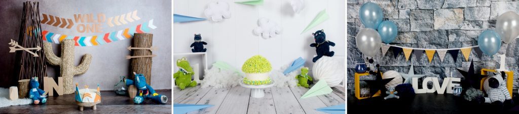 Des decors Smash the Cake uniques avec doudou